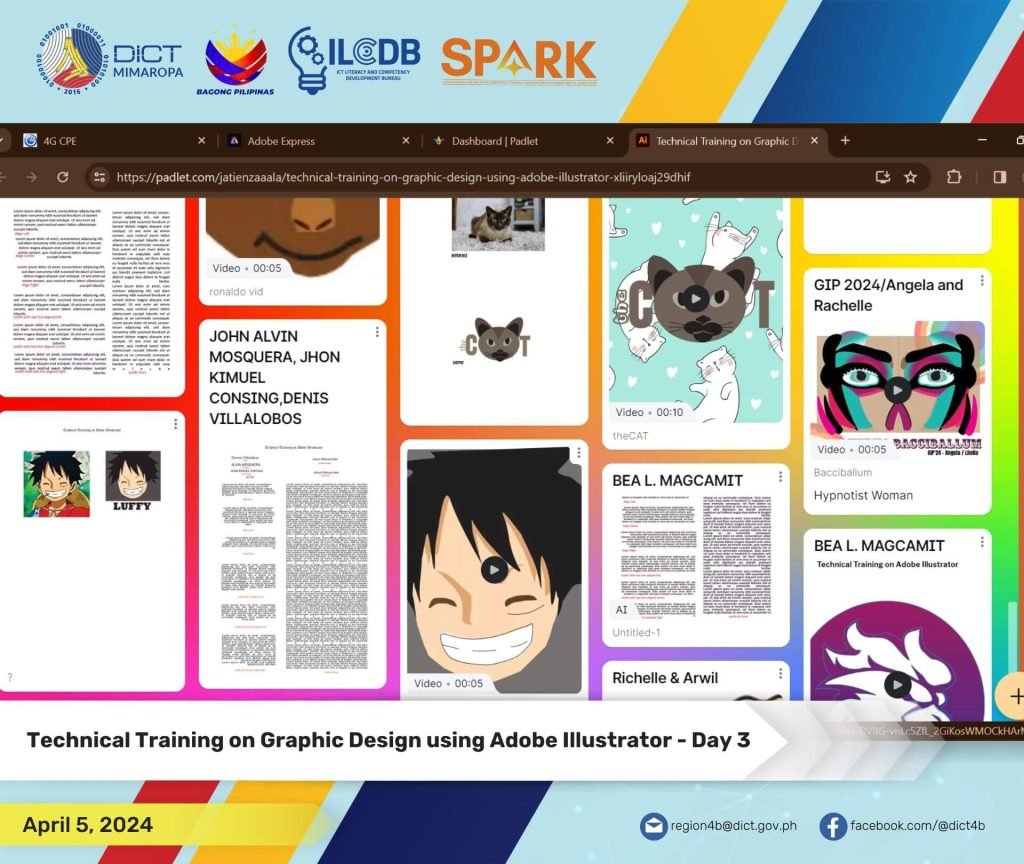 Adobe Illustrator Technical Training Snapshot