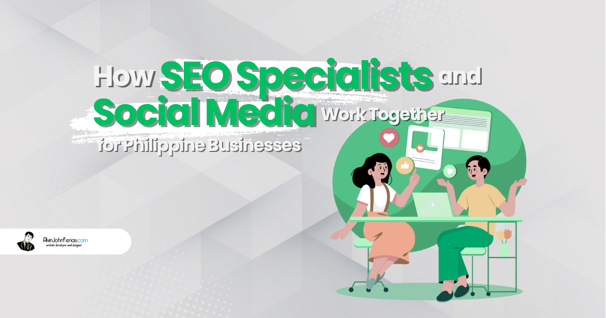 How SEO Specialists and Social Media Work Together for Philippine Businesses