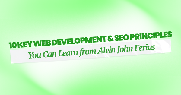 10 Key Web Development & SEO Principles