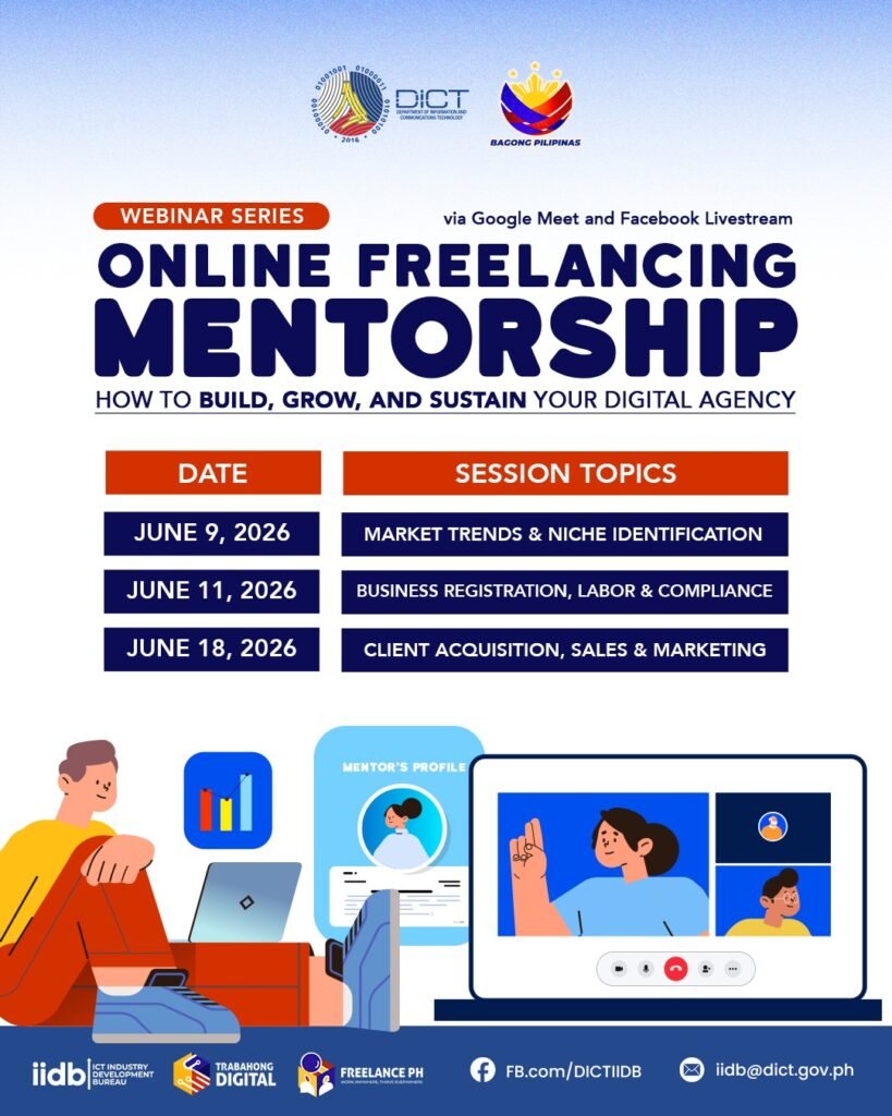 DICT Online Freelancing Mentorship Series 2026