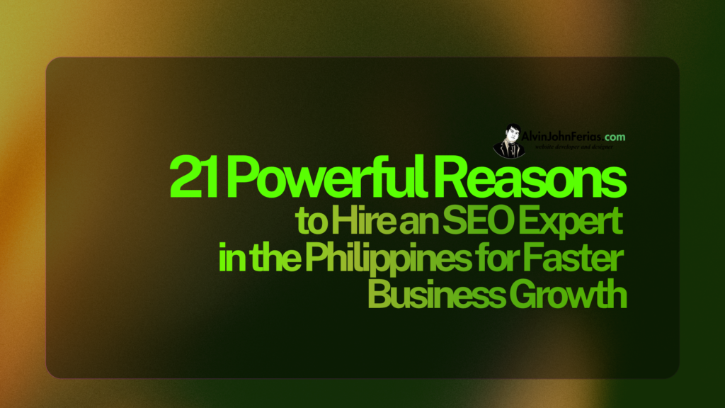 SEO Expert in the Philippines