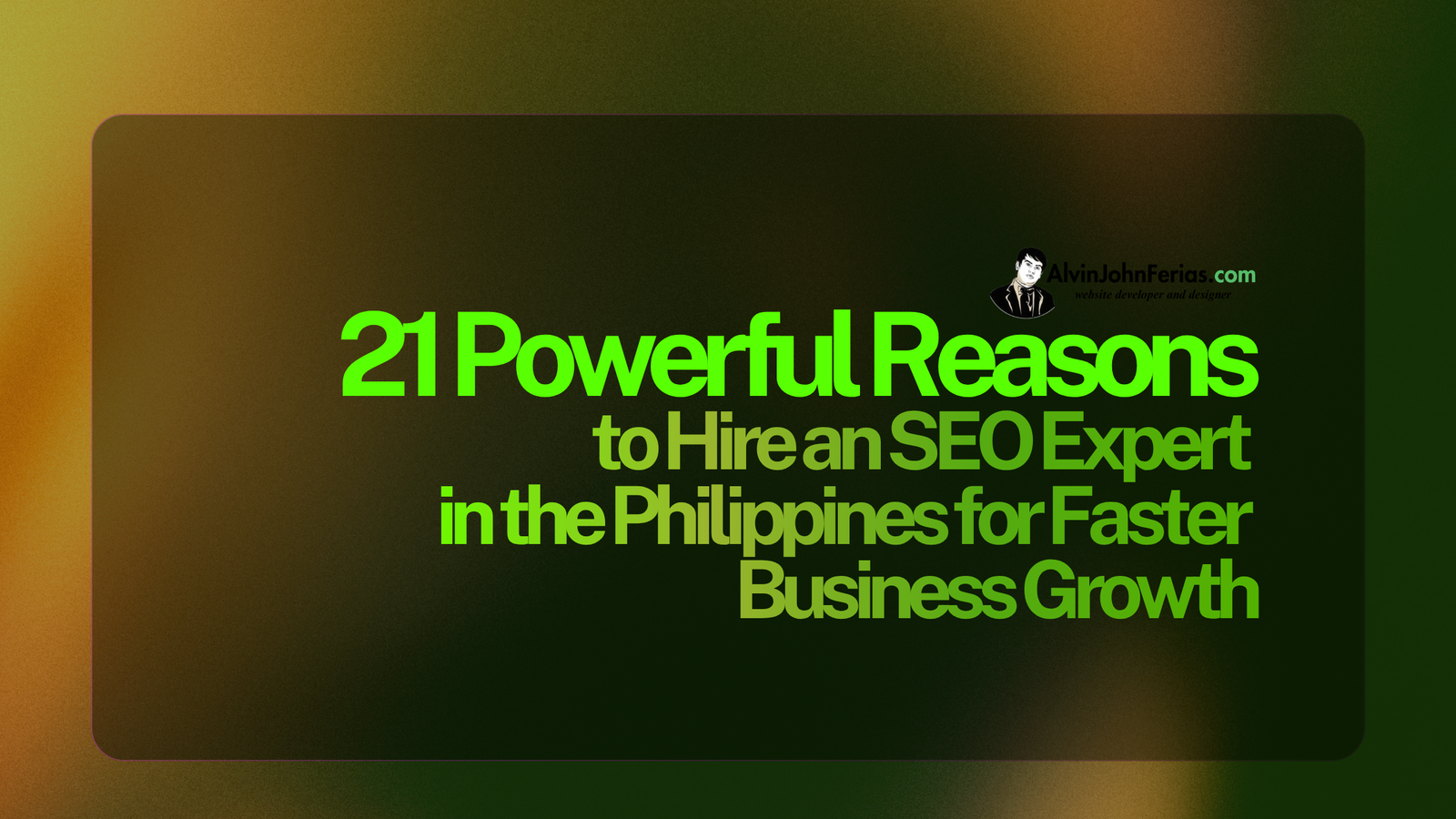 SEO Expert in the Philippines