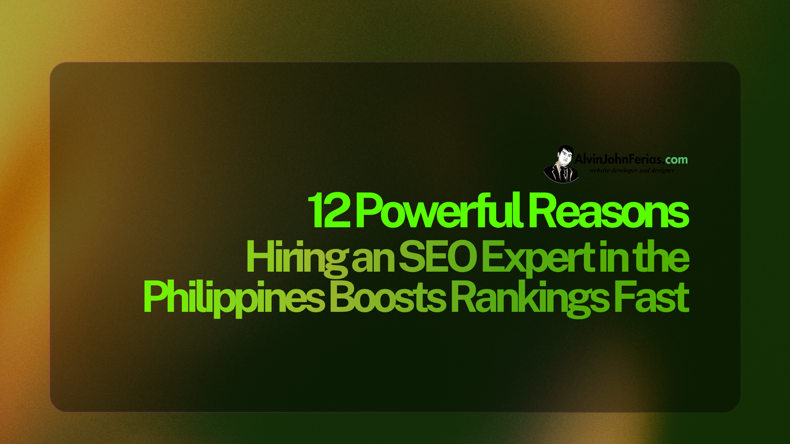 SEO Expert in the Philippines