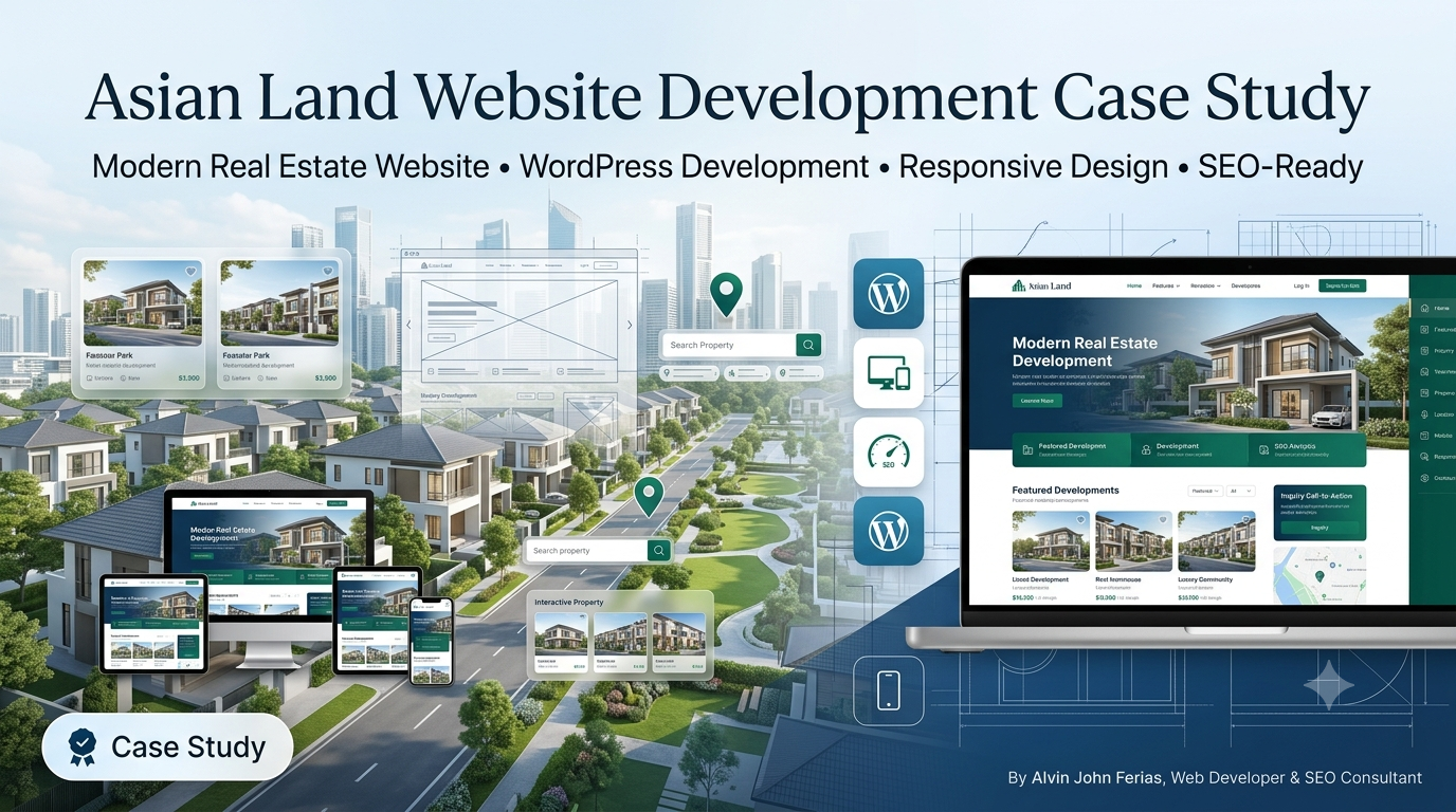 Real Estate Website web dev