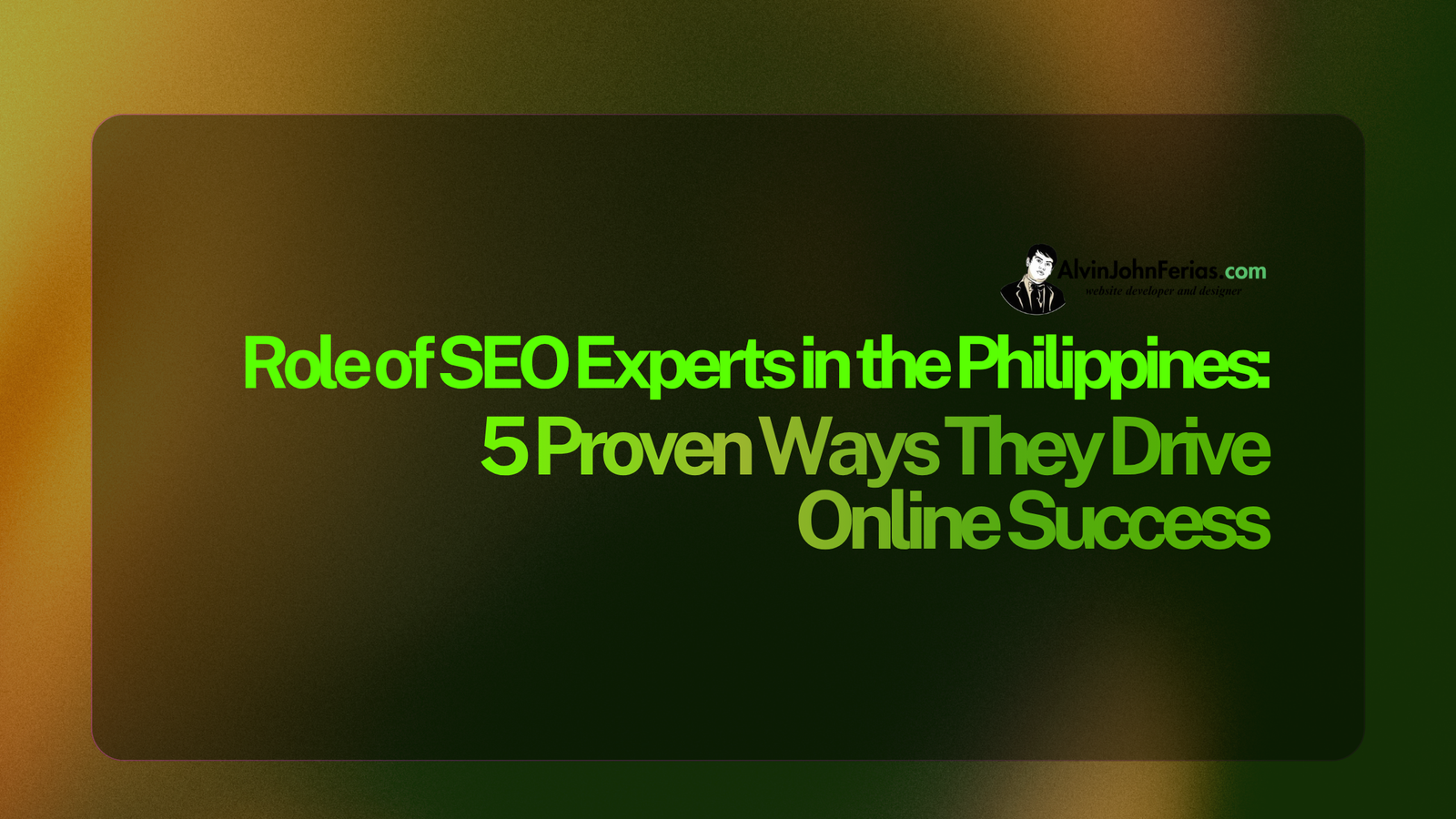 Role of SEO Experts in the Philippines