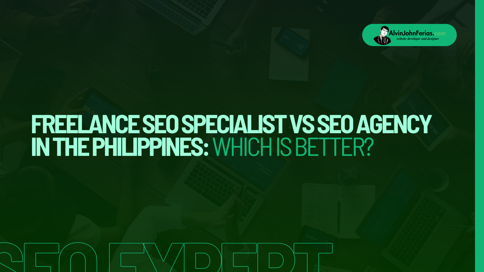 Freelance SEO Specialist vs SEO Agency in the Philippines