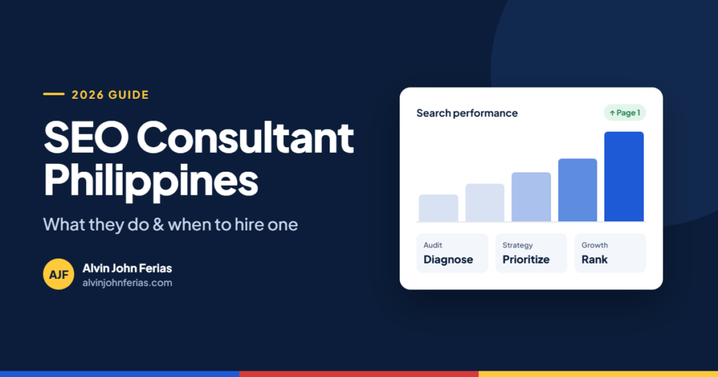 SEO Consultant Philippines
